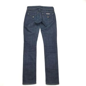 HUDSON Collin Flap Skinny Jean‎ Pockets Slim Cotton Blend Blue Women 25 $189